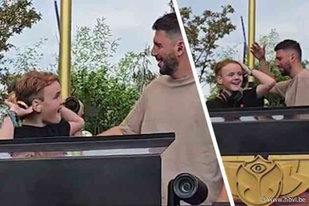 Daan (13) mag op Tomorrowland draaien én wordt verrast door Dimitri Vegas