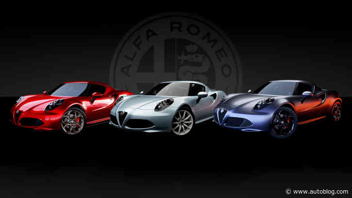 Alfa Romeo wants your vote on designs for a 4C 'Designer's Cut' anniversary model