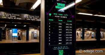 Space Invaders’ return to New York is heralded in an AR out-of-home campaign