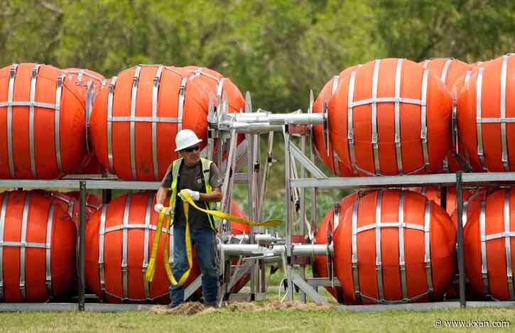 Department of Justice warns of lawsuit over Texas border buoys along Rio Grande