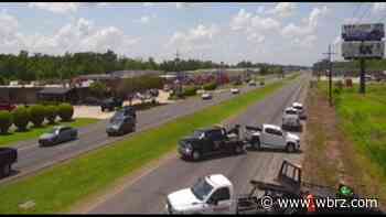 Motorcycle crash on Airline Highway leaves one in critical condition