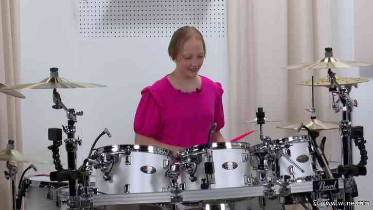 Drumming the day away, Make-A-Wish granted at Sweetwater