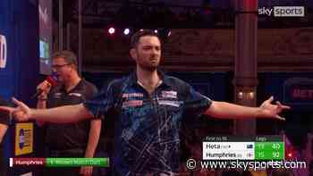 'He keeps his cool!' | Humphries seals semi-final spot after tough Heta test