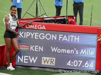 La Kenyane Faith Kipyegon pulvérise le record du monde du Mile à Monaco