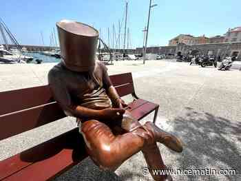 La Ville d'Antibes l’a acheté 40.000 euros, découvrez qui est ce mystérieux homme en bronze, assis au port Vauban