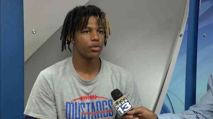 West Mesa QB Elijah Brody is in Van Tate's Sports Office