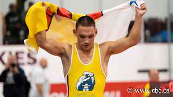#TheMoment a Nunavut wrestler won gold for his late auntie