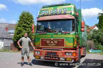 Warburg: Grüner 40-Tonner fährt mit Unterflur-Motor