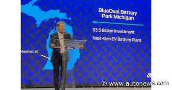 Ford deal with Chinese battery maker in Michigan probed by U.S. lawmakers