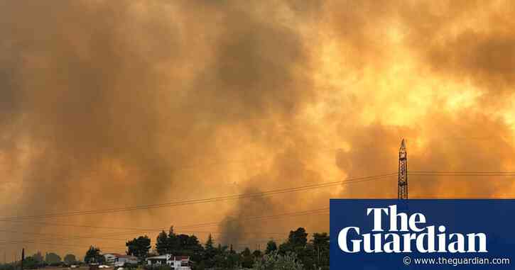 Strong winds reignite wildfires in Greece, triggering more evacuations – video