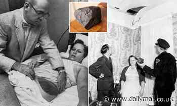 The woman who really WAS hit by a meteorite: How a grapefruit-sized space rock struck Alabama resident Ann Hodges 70 years ago - as experts dismiss claims by French 'victim'