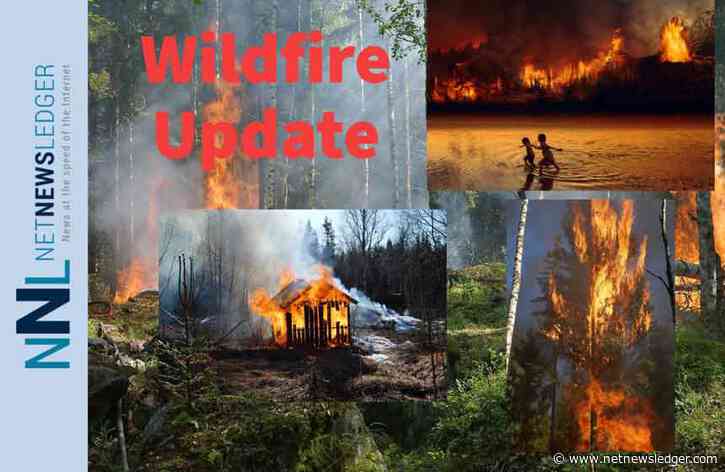 Northwest District Wildfire Update 40 Active Fires and Two New Fires Recorded