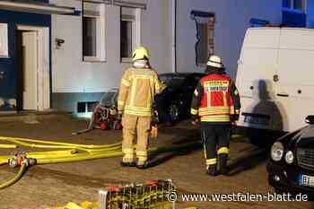 Kellerbrand in Bielefelder Wohnhaus