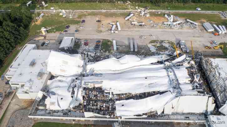Tornado damage to North Carolina Pfizer plant could worsen drug shortages