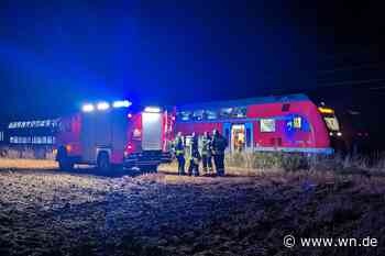 Rauchentwicklung: Feuerwehr räumt Regionalexpress bei Albachten