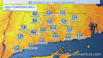 Sunshine, lower humidity for the weekend