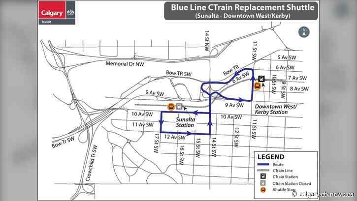 Some Blue Line stations closed over weekend
