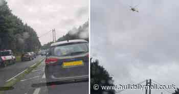 A63 closed after crash near Humber Bridge - live updates