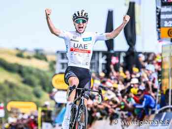 Tour, a Pogacar l'ultimo duello con Vingegaard. Grande Ciccone, vince la maglia a pois