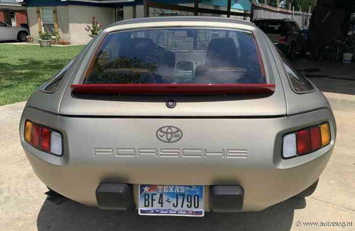 Deze Porsche 928 heeft een Toyota V12
