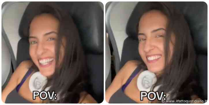 Le chiedono di cedere il suo posto in aereo per far sedere il bambino vicino ai genitori ma si rifiuta: “Ha 13 anni, può stare da solo”