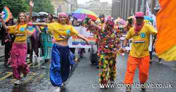 Rain fails to dampen spirits as Newcastle celebrates Northern Pride