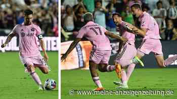 Hollywoodreife Premiere: Last-Minute-Wahnsinn bei Messi-Debüt für Miami