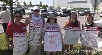 Bradford Public Library strike reaches second day of action