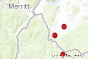 UPDATE: 2 of 3 wildfires southeast of Merritt grow