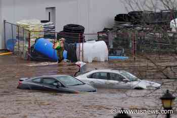 Record-Breaking Downpours Along Canada's Atlantic Coast Cause Flooding in Nova Scotia