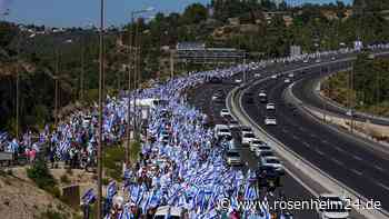 Neue Massenproteste gegen Justizreform in Israel