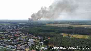 Großbrand erfasst Chemielager in Polen
