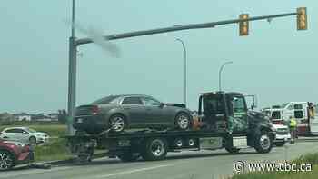 2 people taken to hospital in unstable condition after Saturday crash at Kenaston and Perimeter