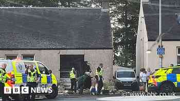 Two injured after car crashes through wall into house in Glenrothes