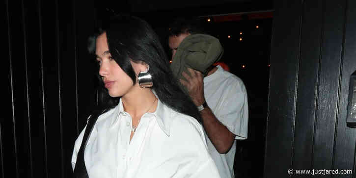 Dua Lipa Steps Out For Lowkey Date Night with Boyfriend Romain Gavras on 'Barbie' Theater Debut Day