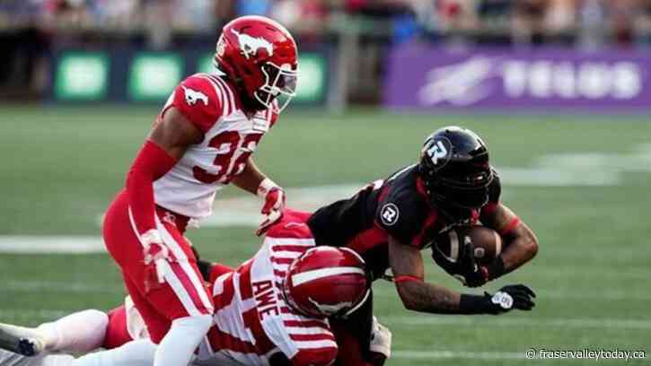 Stampeders, Redblacks ride momentum of narrow wins into McMahon Stadium clash