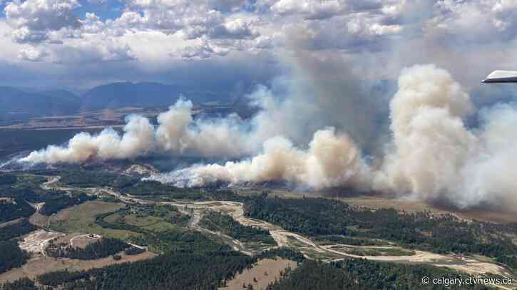 Wasa and Ta Ta Creek areas under evacuation alert due to out of control wildfire