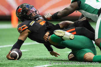 Backup QB helps lift B.C. Lions to 19-9 win over Saskatchewan