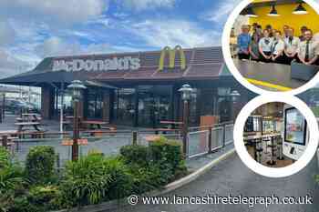 McDonald’s in Preston reopens after restaurant redesign