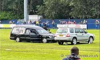 Four men arrested after hearse dumped at abandoned Gateshead vs Dunston match