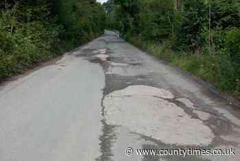 Powys councillor calls on Network Rail and council for pothole fix