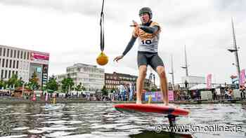 Nasser Start für den Bootshafensommer in Kiel