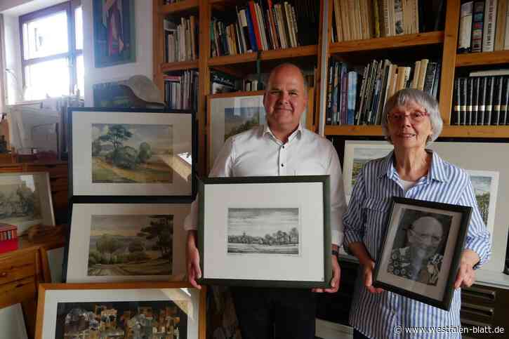 Gemeinde Schlangen kauft Bilder aus Nachlass von Hans Kanngießer