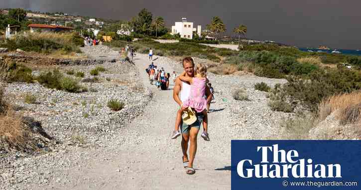 High winds expected to impede fight against wildfires in Rhodes