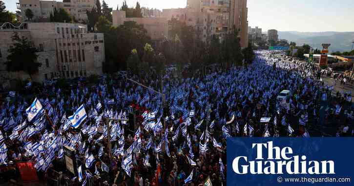 Tens of thousands of Israelis march as vote on judicial curbs nears