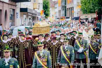 Libori-Prozession führt durch Paderborn