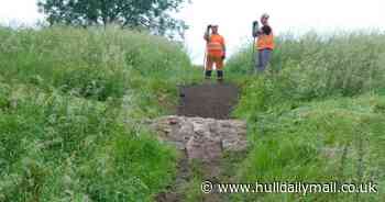 Bransholme Castle is being repaired - and will get new defences to keep out modern attackers