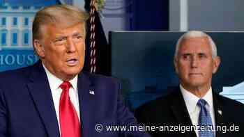 Pence hofft, dass es nicht zu Trump-Anklage kommt