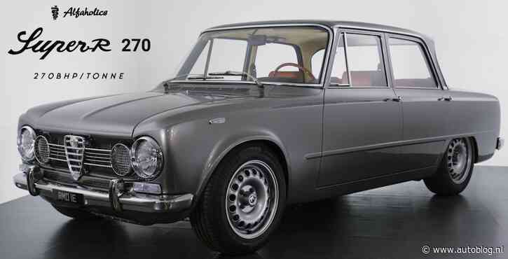 Alfa Romeo Giulia Super R 270 is voor Alfisti met bambini