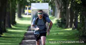 Ashington dad to run Great North Run with tumble dryer on his back in extreme charity challenge